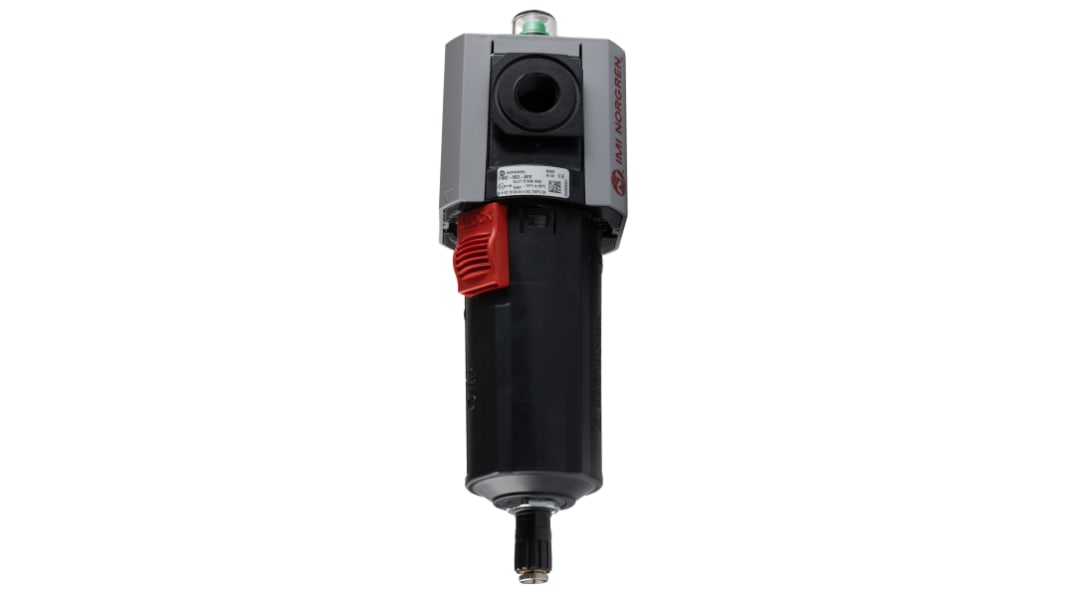 Filtre pneumatique Norgren Excelon Plus, Filtration 0.01μm, G 3/8, 1500L/min., 10 bars