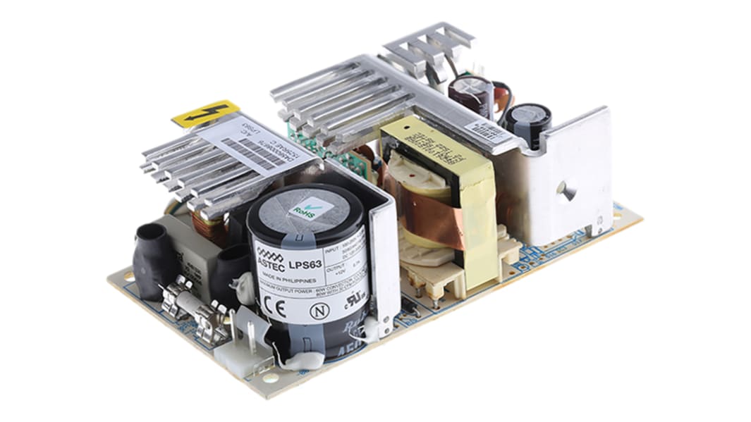 Alimentation à découpage Artesyn, 60W, 1 sortie à  12V c.c., 5A