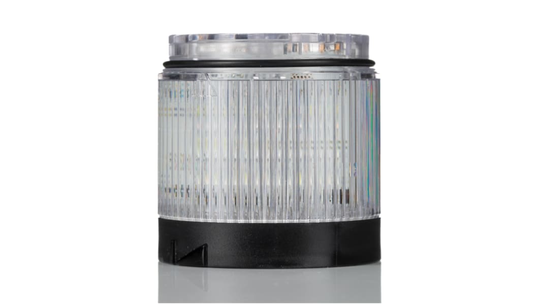 Allen Bradley 856T Series White Flashing, Steady, Strobe Effect Beacon Tower, 24 V ac/dc, LED Bulb, AC, DC, IP66, IP67