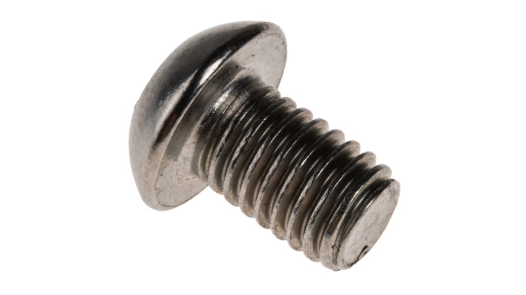 Vis à six pans creux, M8 x 12mm, tête Vis bombée à tête creuse hexagonale, en Acier Inoxydable