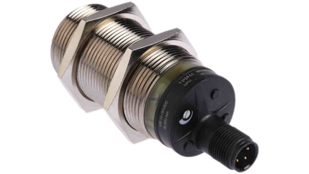 Capteur de proximité RS PRO, M30, Détection 10 mm, NPN NO+NC, 10→30 V c.c.