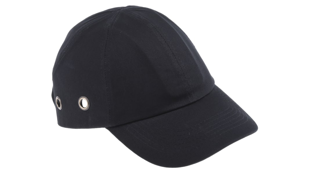 RS PRO Black Long Bump Cap, ABS Protective Material