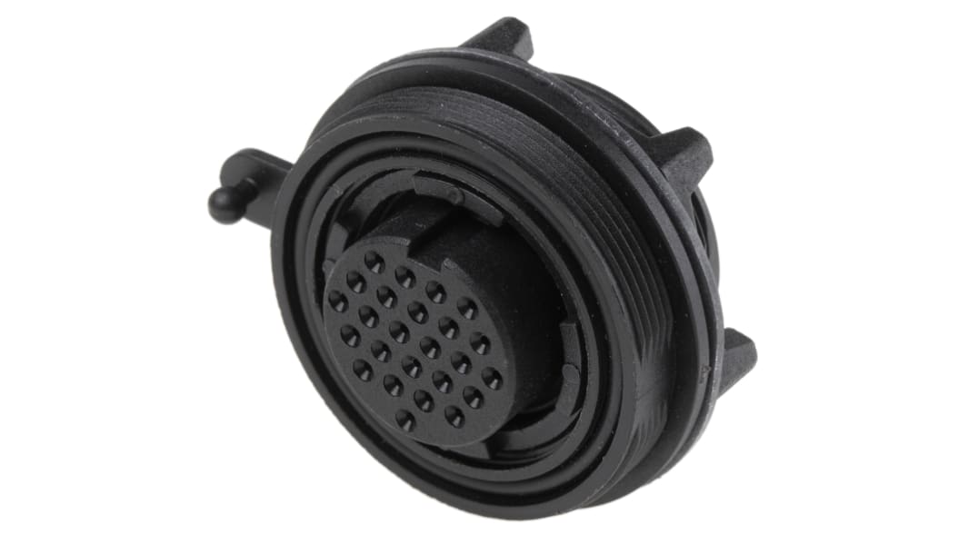 Bulgin Circular Connector, 25 Contacts, Panel Mount, Socket, Female, IP68, Standard Buccaneer Series