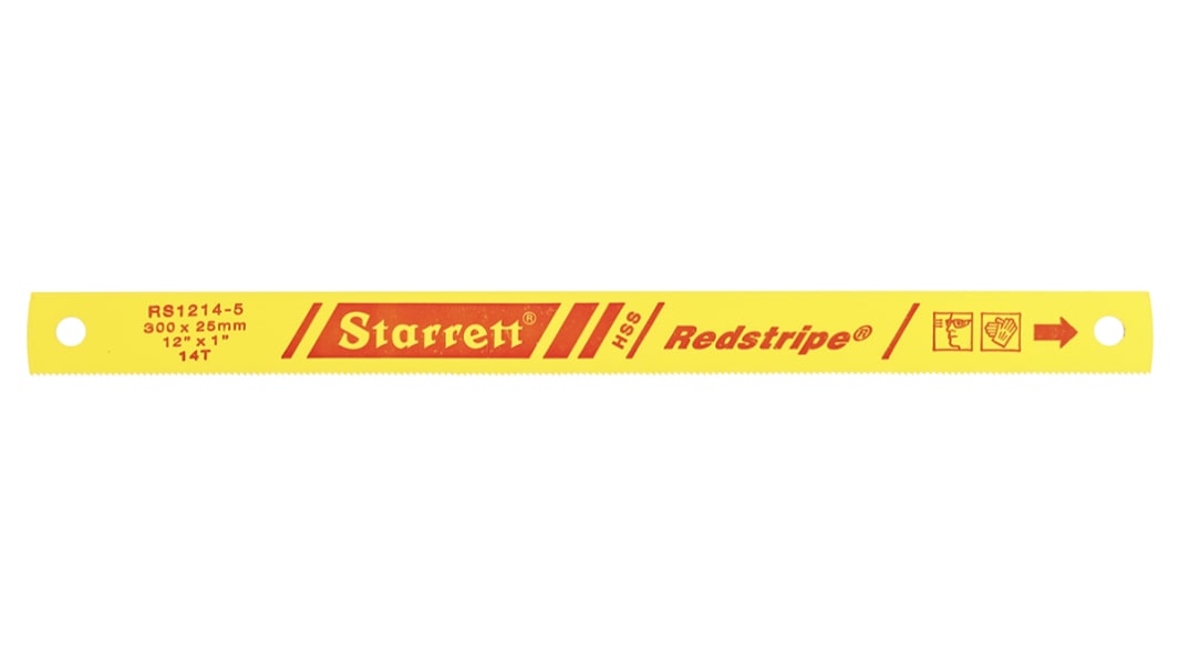 Starrett 300 mm HSS Hacksaw Blade, 14 TPI