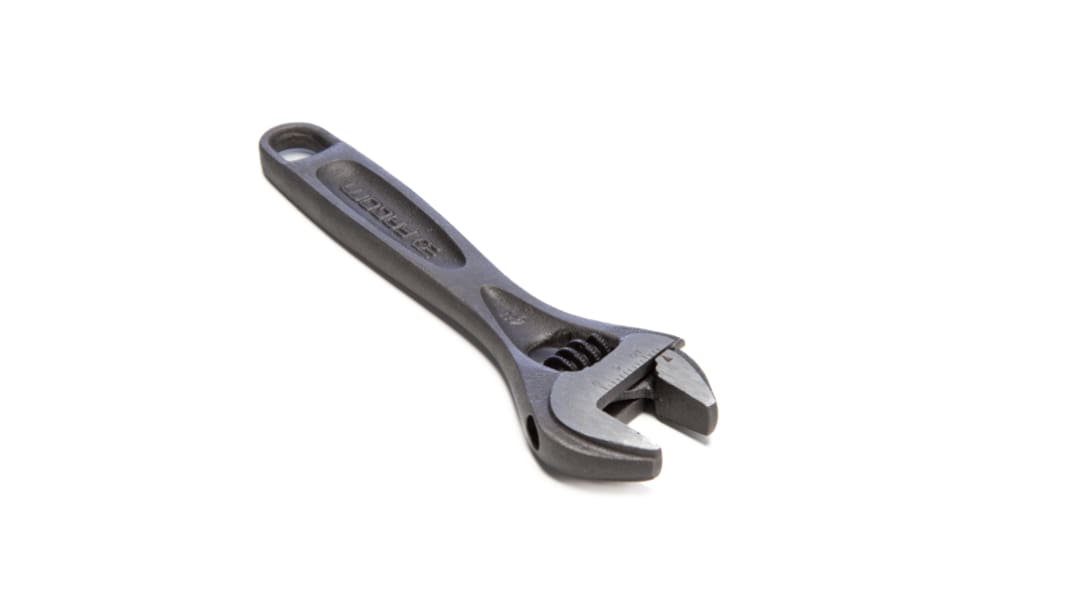 Facom Adjustable Spanner, 114 mm Overall, 13mm Jaw Capacity, Metal Handle
