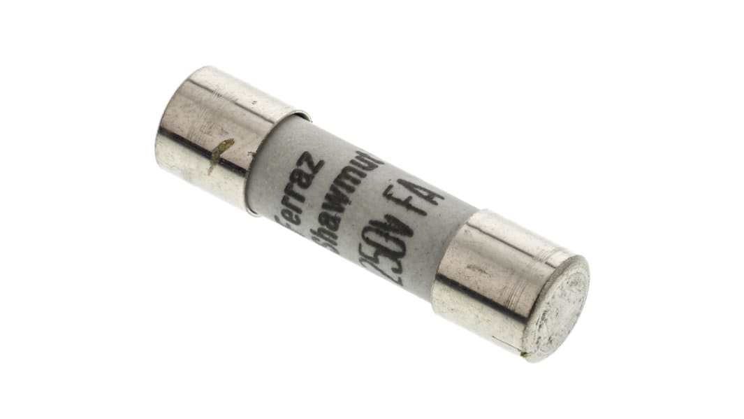 Mersen 2A Finsikring, Reaktionshastighed: FA, 250V ac, 5 x 20mm