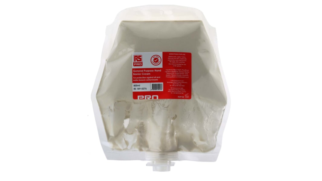 RS PRO General Purpose Barrier Cream - 800 ml Pouch