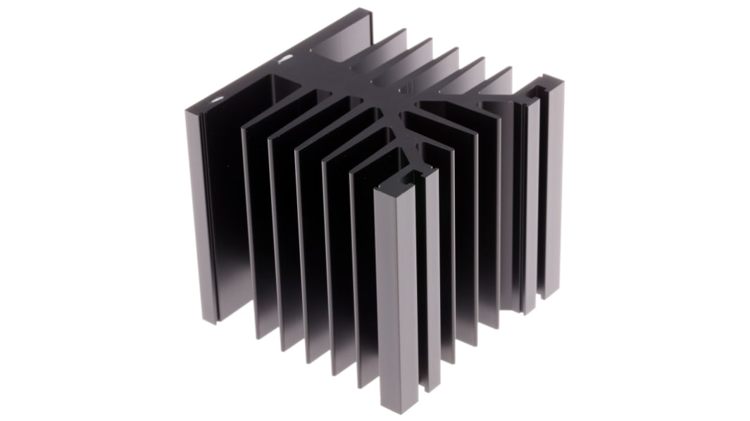 Disipador Fischer Elektronik Negro, 1.3K/W, dim. 75 x 80 x 78.6mm
