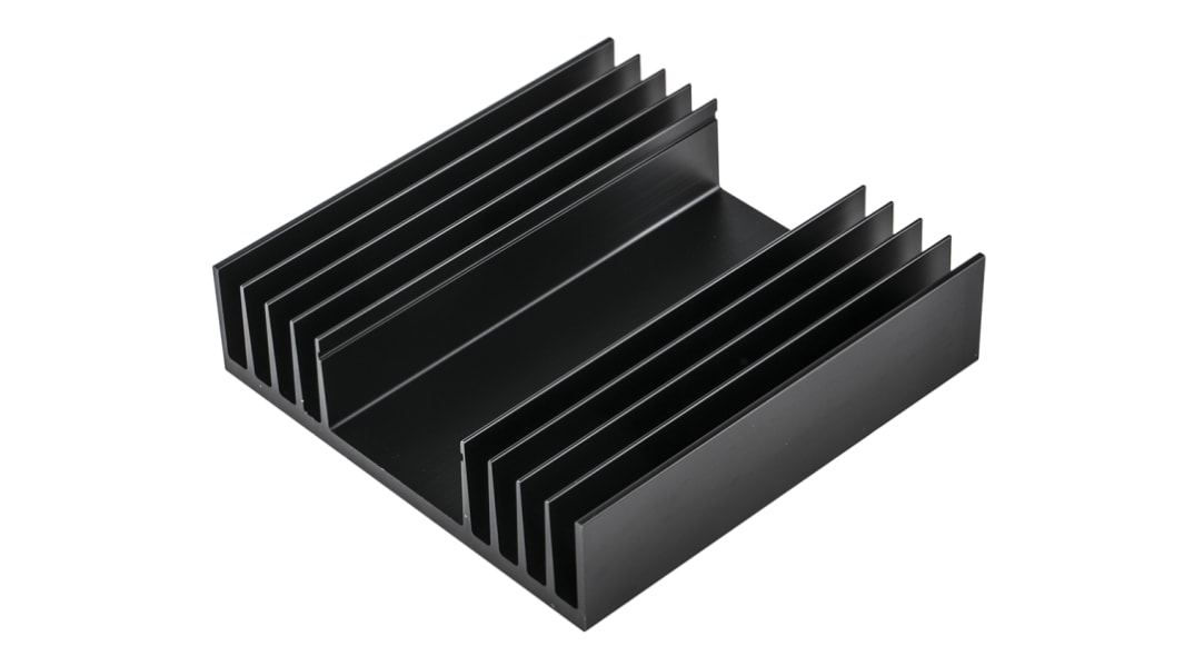 Disipador Fischer Elektronik Negro, 1.5K/W, dim. 100 x 97 x 25mm