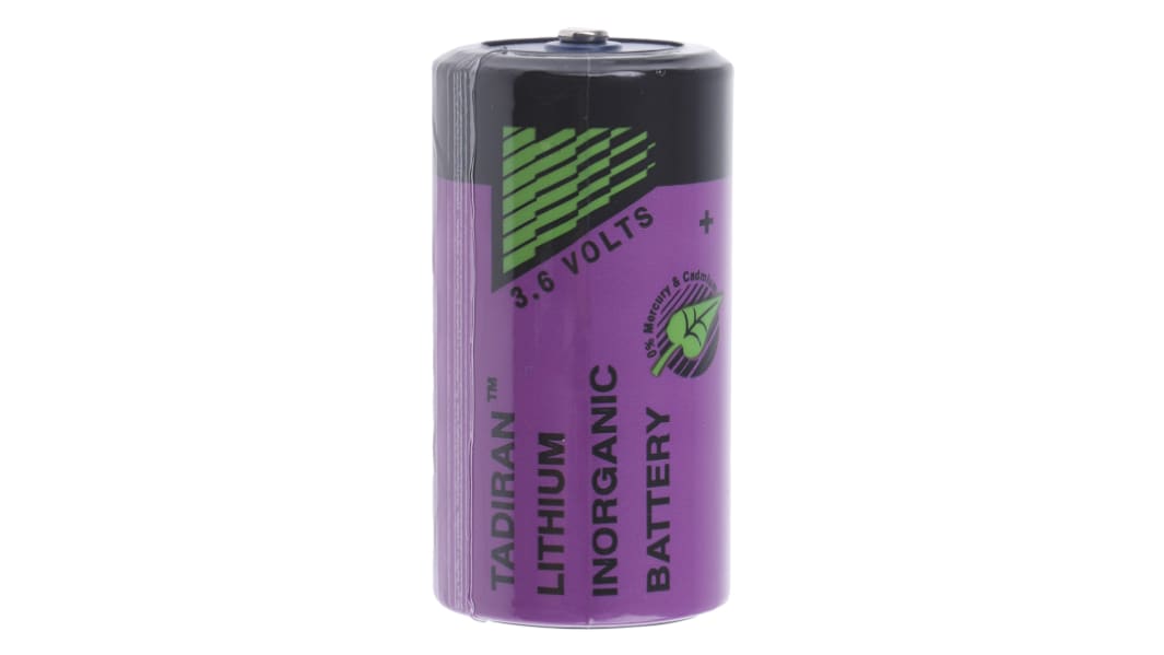 Batteria C Tadiran SL-2870/S, Litio cloruro di tionile, 3.6V, 8.5Ah, terminale standard