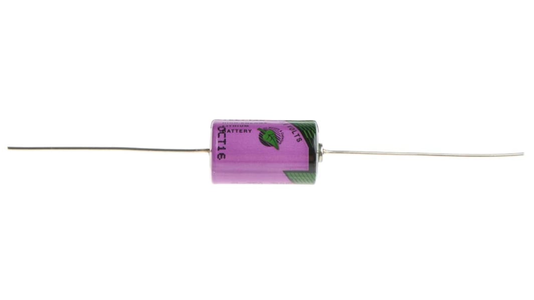 Batteria 1/2 AA Tadiran, Litio cloruro di tionile, 3.6V, 1.1Ah