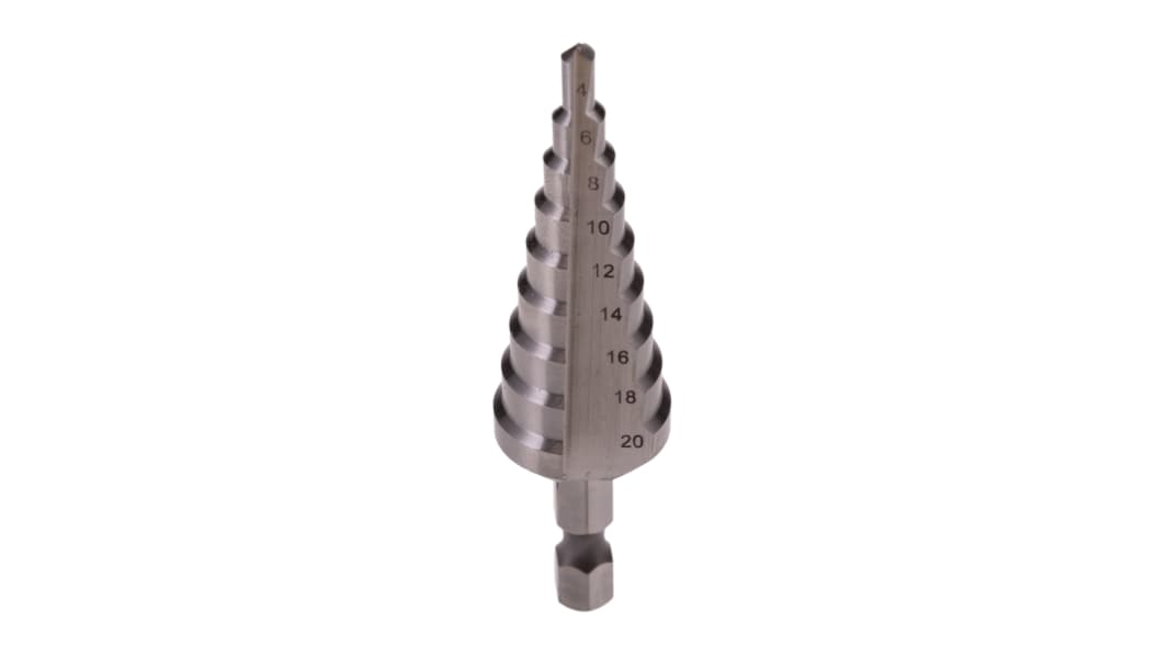 Makita HSS Step Drill Bit 4mm x 20mm