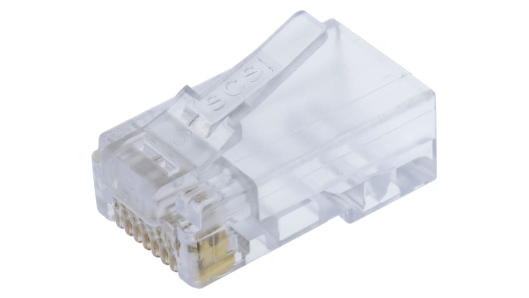 Bel-Stewart 943-SP Cat.5 RJ45-Steckverbinder Stecker, 1-Port 8-polig Ungeschirmt, Kabelmontage