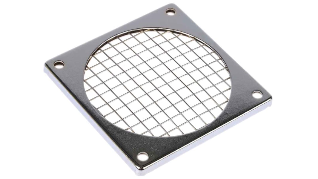 ebm-papst Lüfterfilter Typ Lüftermontierter Filter für 80mm Lüfter, 85 x 85mm, 5mm, Rahmen Mat.: Stahl, Stahl