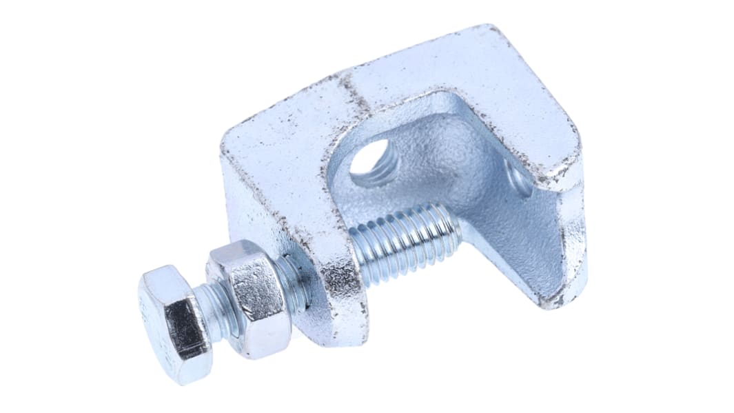RS PRO Beam Clamp M8, maximum load 60kg, 18mm