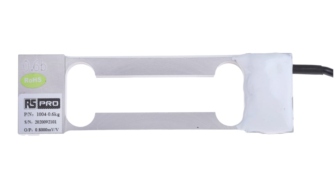 RS PRO Druck Wägezelle aus Aluminium 0.6kg Genauigkeitsklasse C3
