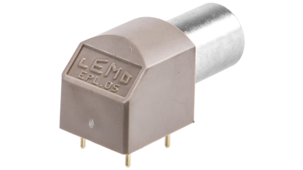 LEMO Circular Connector, 2 Contacts, Panel Mount, Socket, Female, IP50, 0S Series