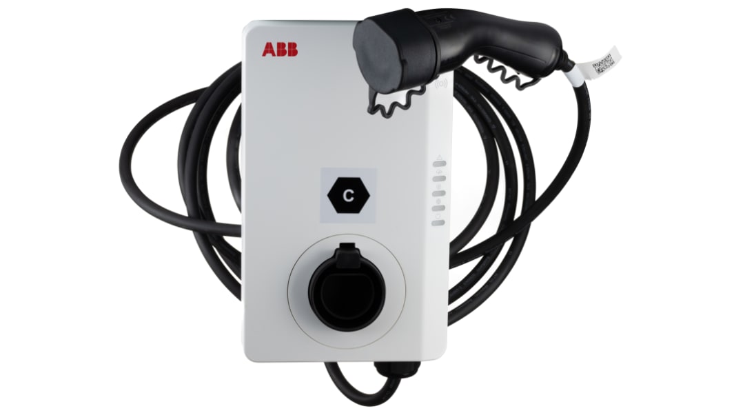 Stazione di ricarica auto elettriche ABB, 22kW, 32A, trifase