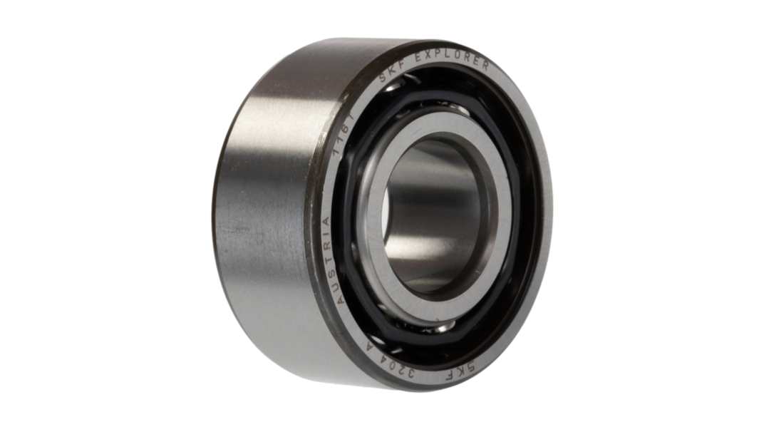 SKF 3204 A Double Row Angular Contact Ball Bearing- Open Type 20mm I.D, 47mm O.D