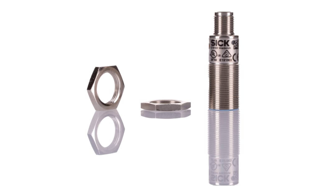 Capteur de proximité SICK, M18, Détection 350 mm, IO-Link, 10 → 30 V c.c.