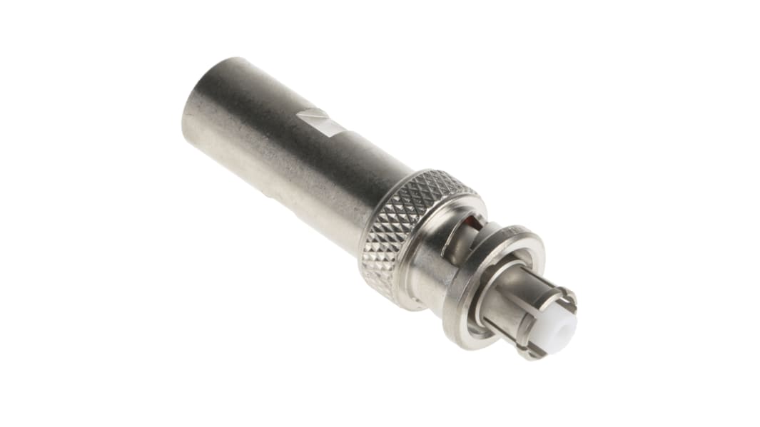 Radiall SHV Series, Plug Cable Mount BNC Connector, 50Ω, Clamp Termination, Straight Body