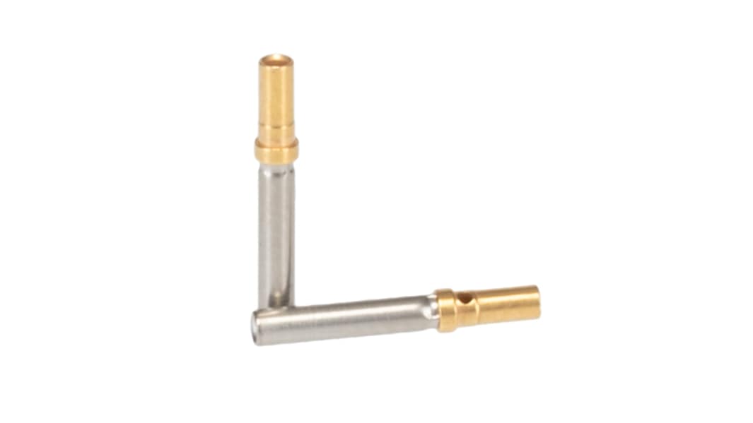 Contact pour connecteur Sub-D à sertir, Femelle, série 173112, taille 1.8mm, placage Or sur nickel 24AWG, Contact