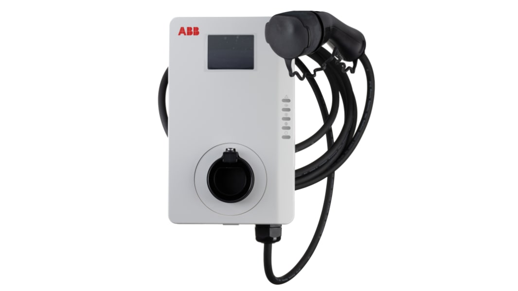 Stazione di ricarica auto elettriche ABB, 7kW, 32A, monofase