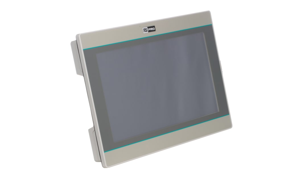 RS PRO 10,2 tommer TFT LCD HMI-panel Farve, 1024 x 600 COM 1 Seriel, Ethernet, USB, 272 x 192 x 41,5 mm