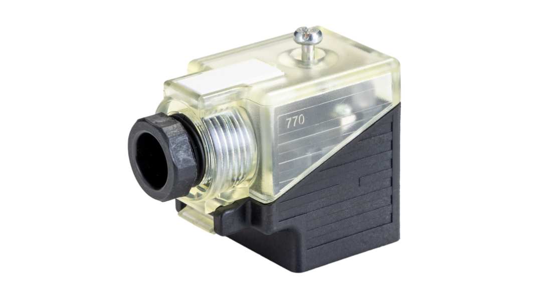 フエニックスコンタクト ソレノイドバルブコネクタ用アクセサリ SACC-V-3CON-PG9/A-1L-Sシリーズ DIN43650 メス 3P+E IP65 1671137