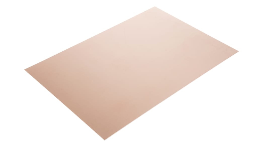 AE20, Double-Sided Copper Clad Board FR4 With 35μm Copper Thick, 200 x 300 x 1.6mm