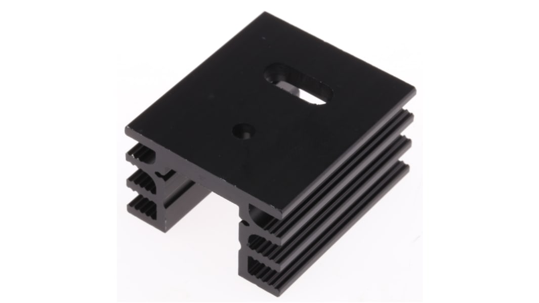 Disipador Fischer Elektronik Negro, 8K/W, dim. 37.5 x 32 x 20mm para TO-220