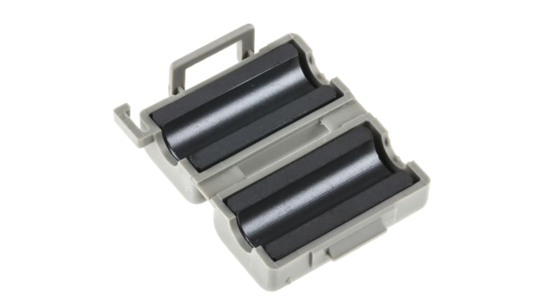 Essentra Openable Ferrite Sleeve, 13.2 x 14.3mm, For EMI Suppression, Apertures: 1, Diameter 5mm