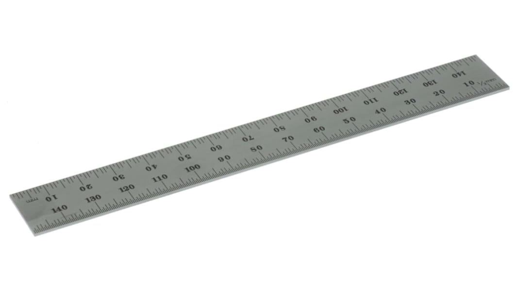 Starrett 150mm Steel Metric Ruler