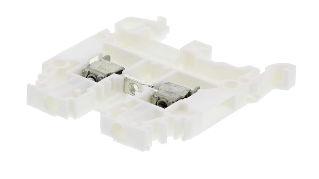 Entrelec SNA Reihenklemmenblock Einfach Weiß, 2.5mm², 1 kV ac / 24A
