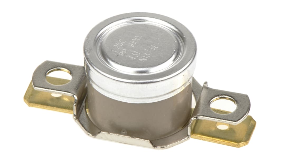 Thermostat Honeywell ouverture à +25°C, Bimétallique, 0°C à +186°C, NF