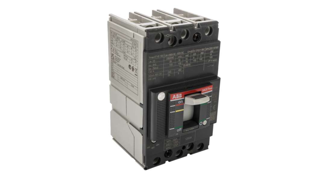 Interruttore automatico con contenitore stampato MCCB 1SDA066808R1 XT1B 160 TMD 125A FF, 3, 125A, 690V, potere di