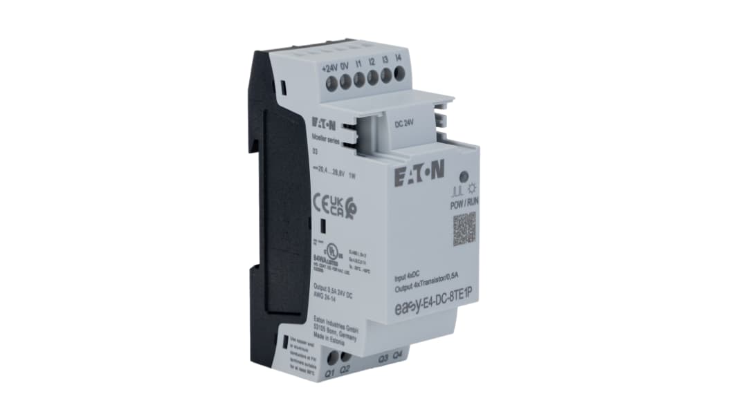Eaton EasyE4 制御リレー 0 V 4 入力 4 出力