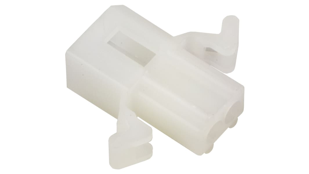 Molex, STANDARD .062" Male Connector Housing, 3.68mm Pitch, 2 Way, 1 Row