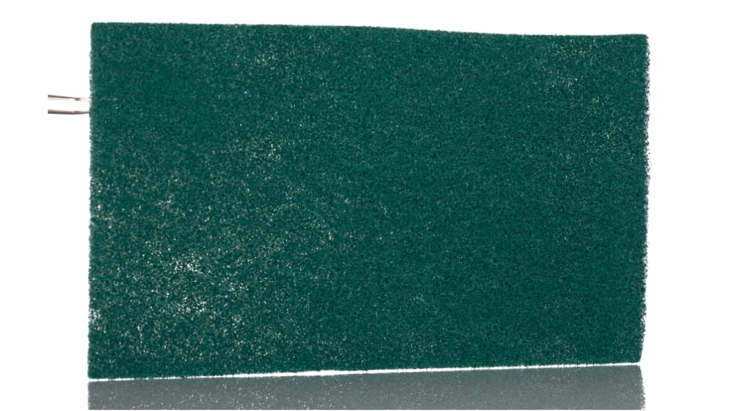 RS PRO Reinigungsschwamm Schrubberpad, Grün