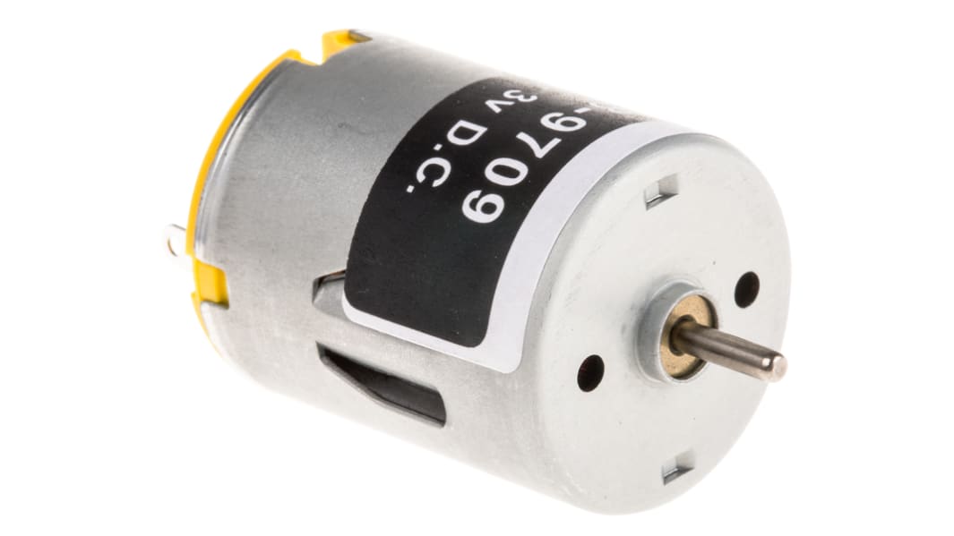 RS PRO Getriebemotor bis 20 gcm, 1.5 → 3 V dc / 1,6 W, , Wellen-Ø 2mm x 30.5mm