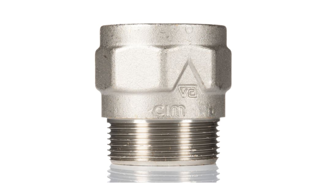 RS PRO Brass Single Check Valve, BSP 1.25in, 16 bar