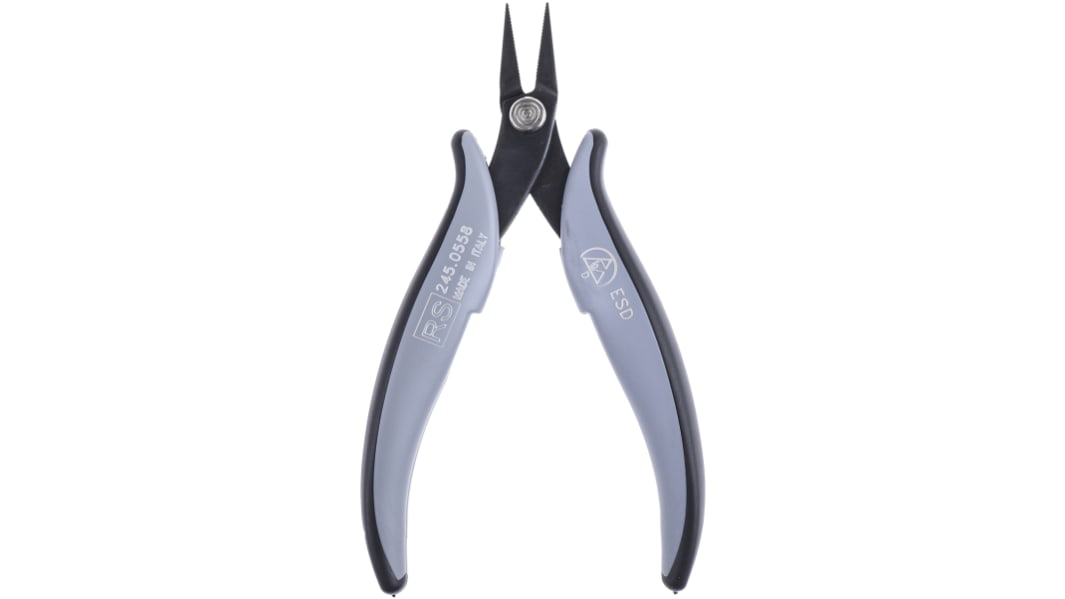 RS PRO Elektronik-Greifzange / Backen 20mm 140 mm ESD