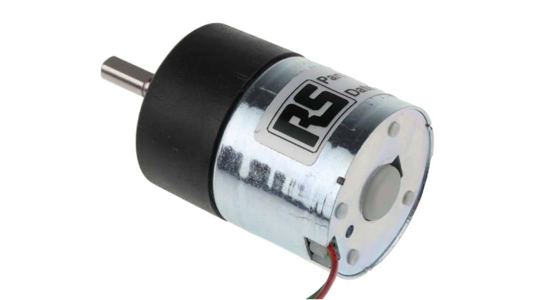 Motoréducteur CC McLennan Servo Supplies, 12 V c.c., 80 t/min, dia. de l'arbre 4mm