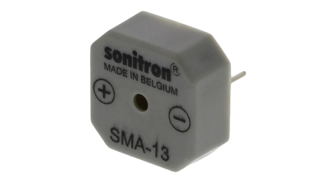 Cicalino Sonitron, 24V cc, 75dB, tono Continuo, Su foro