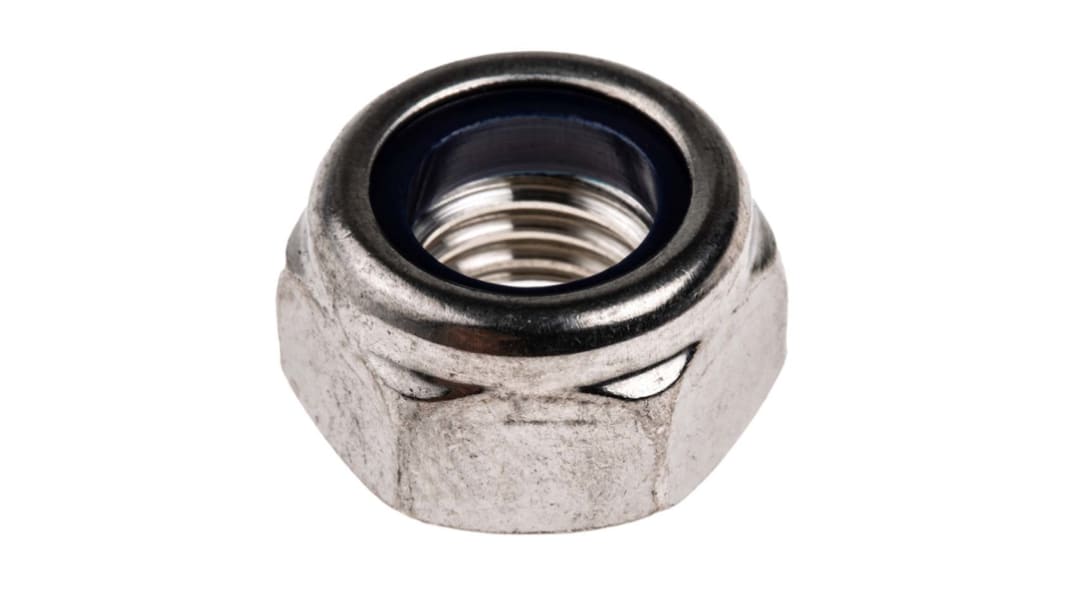 Tuerca autoblocante M12 RS PRO de acero inoxidable A4 316, anch. 19.0mm, alt. 12.0mm