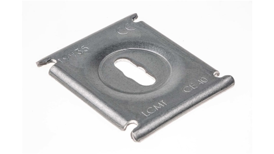 Cablofil International Kabelbakke-tilbehør, Type: Monteringsplade til kabelbakke, Elektrogalvaniseret stål