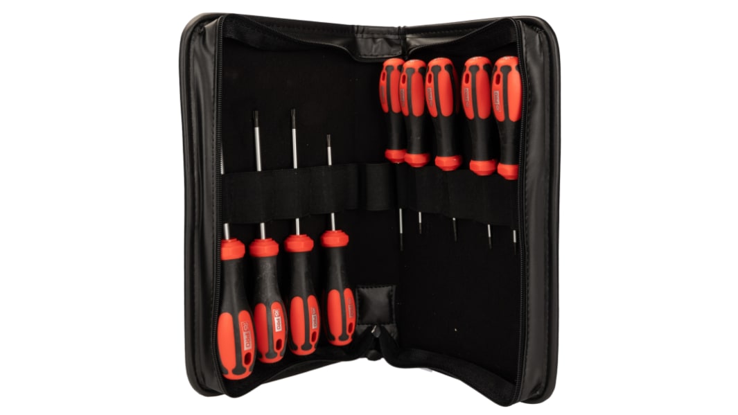 RS PRO Torx Screwdriver Set, 9-Piece