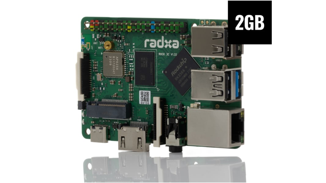 Computer single board ROCK 3 modello C da 2 GB Okdo