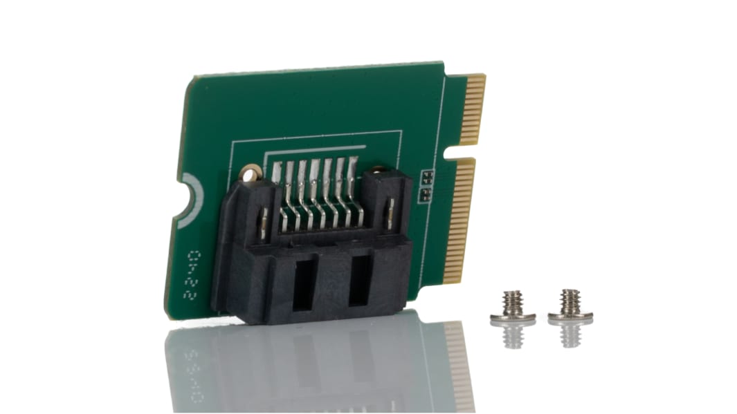 Placa complementaria ROCK Okdo Placa de conexión M.2 E-Key a SATA para ROCK