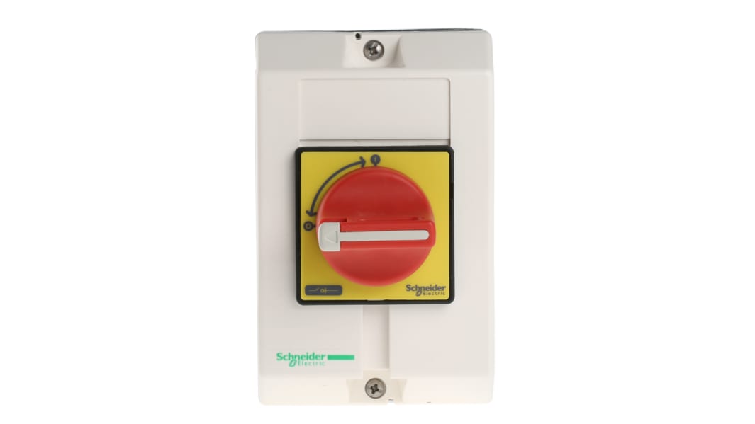 Schneider Electric 3P Pole Panel Mount Isolator Switch - 32A Maximum Current, 15kW Power Rating, IP65